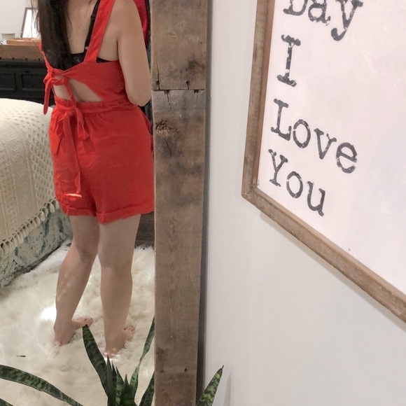 FRNCH Paris boho romper size large linen blend - Picture 4 of 9